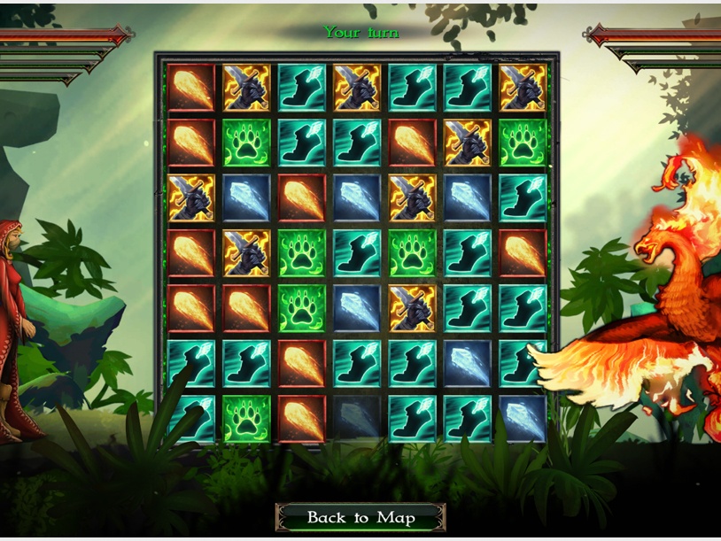 Dragon Soul and Sorceress Match-3 Double Pack screenshot 1