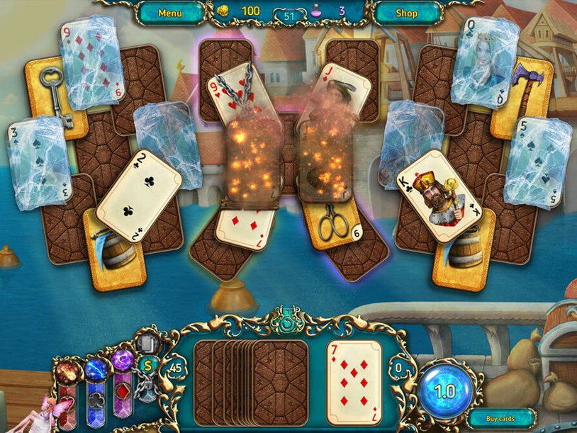 Dreamland Solitaire: Dark Prophecy Collector's Edition screenshot 2