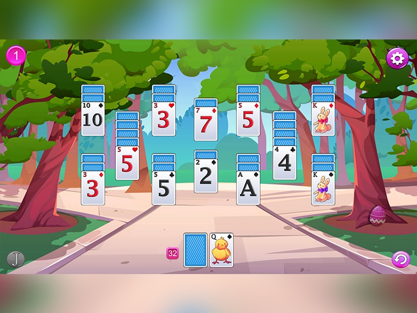 Easter Day Solitaire screenshot 2
