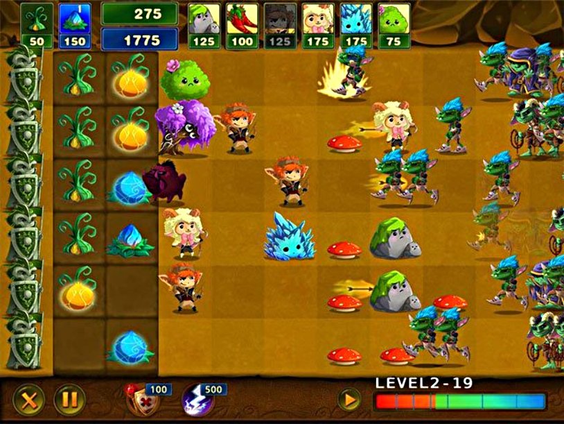 Elves vs Goblins Defender screenshot 2