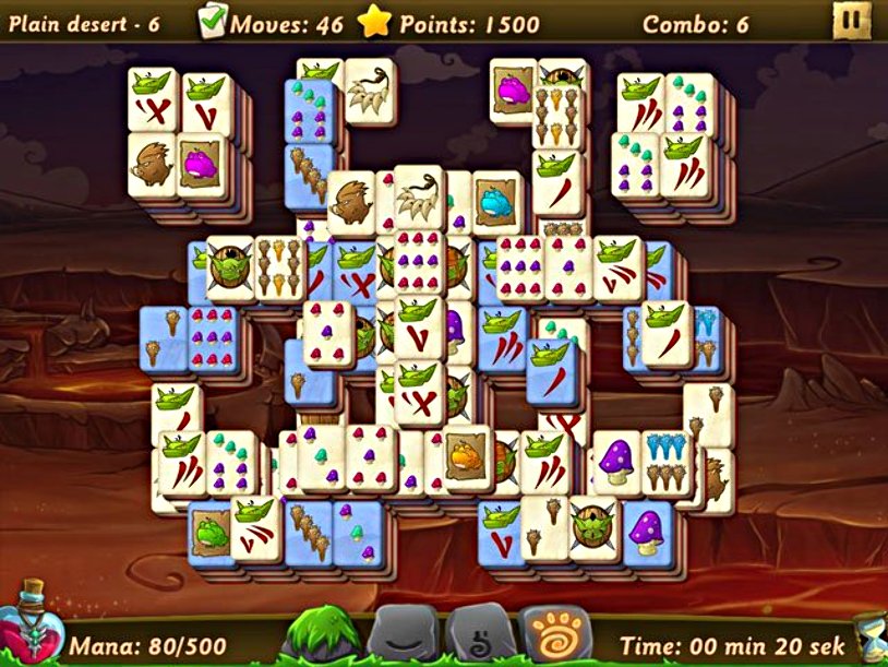 Elves vs Goblins Mahjongg World screenshot 3