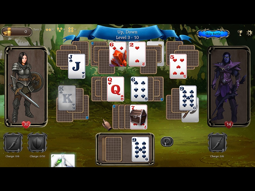 Ember Night Solitaire screenshot 2