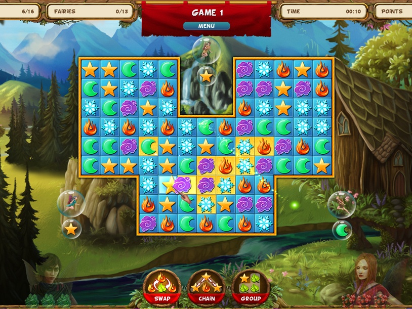 Fairy Quest Match 3 Double Pack screenshot 2
