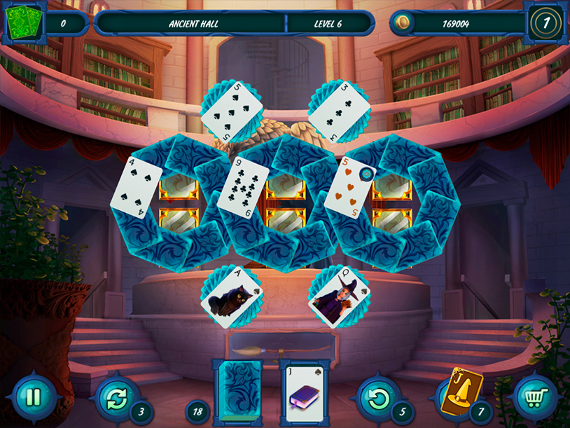 Fairytale Solitaire Witch Charms screenshot 1
