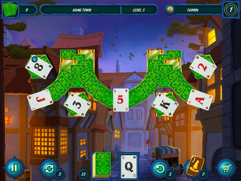 Fairytale Solitaire Witch Charms screenshot 2