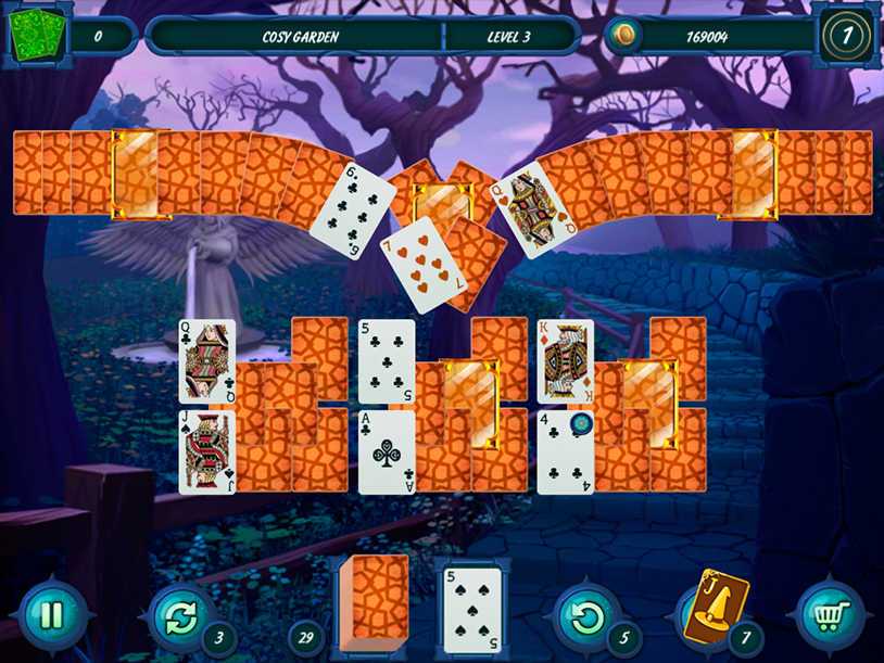 Fairytale Solitaire Witch Charms screenshot 3