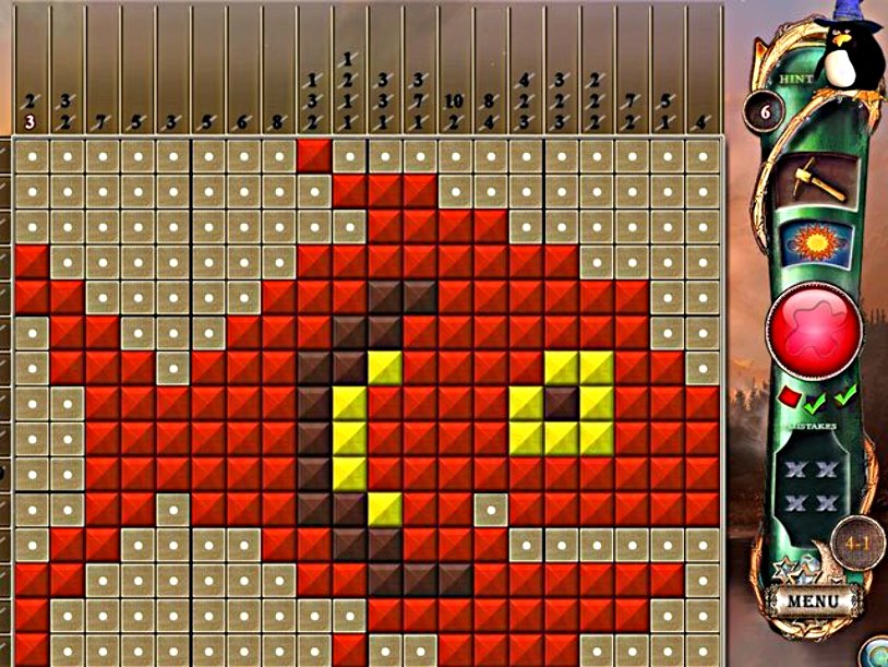 Fantasy Mosaics 10: Time Travel screenshot 1