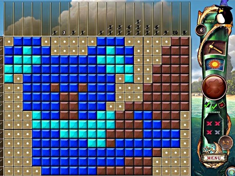 Fantasy Mosaics 10: Time Travel screenshot 2