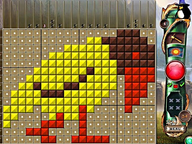 Fantasy Mosaics 10: Time Travel screenshot 3