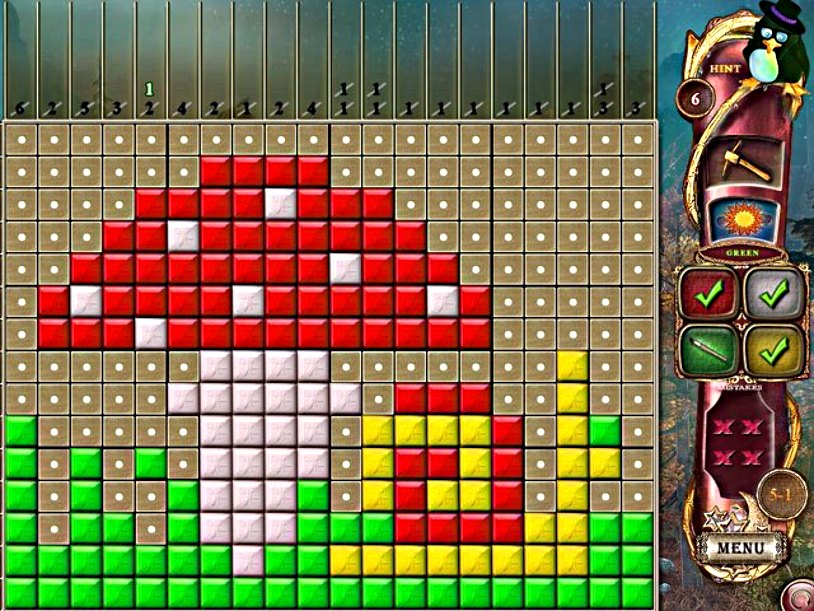 Fantasy Mosaics 14: The Fourth Color screenshot 1