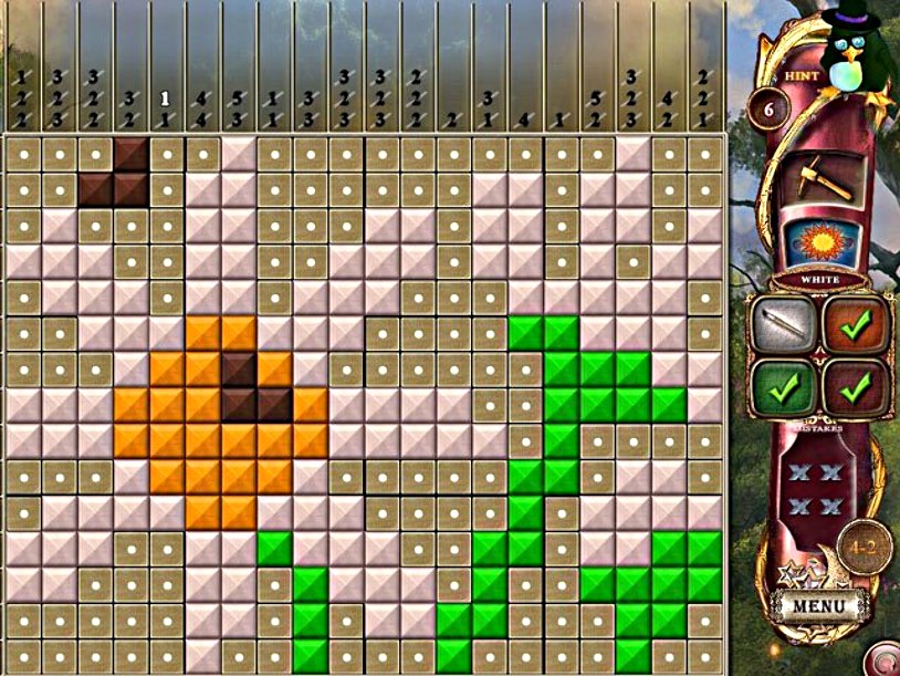 Fantasy Mosaics 14: The Fourth Color screenshot 2