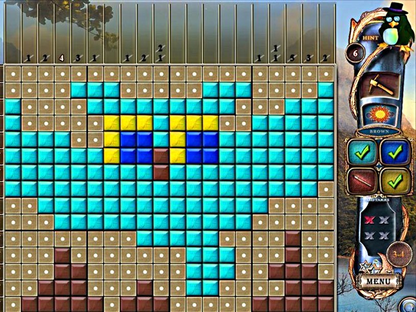 Fantasy Mosaics 15: Ancient Land screenshot 1