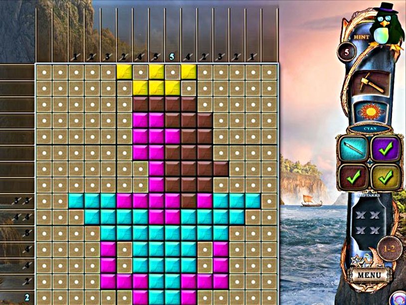 Fantasy Mosaics 15: Ancient Land screenshot 3