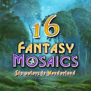 Fantasy Mosaics 16: Six Colors in Wonderland