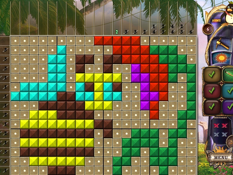 Fantasy Mosaics 17: New Palette screenshot 1