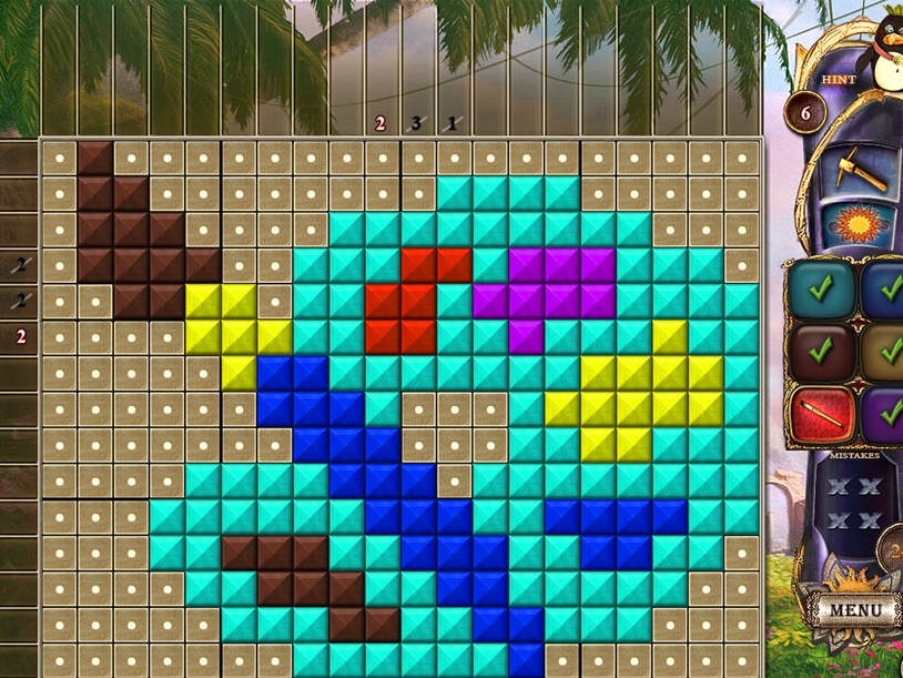 Fantasy Mosaics 17: New Palette screenshot 2