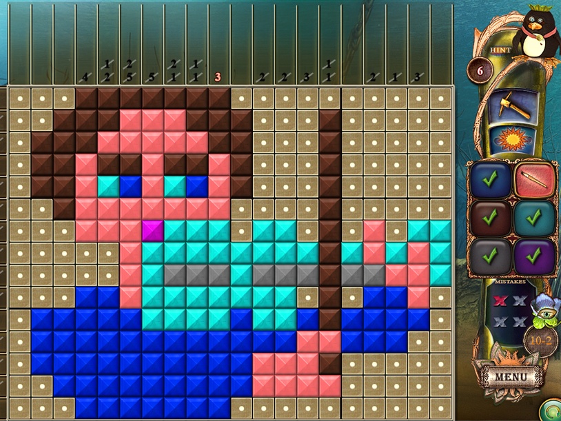 Fantasy Mosaics 18:  Explore New Colors screenshot 2
