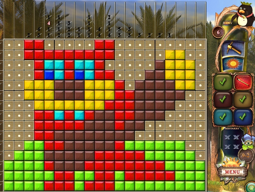 Fantasy Mosaics 18:  Explore New Colors screenshot 3