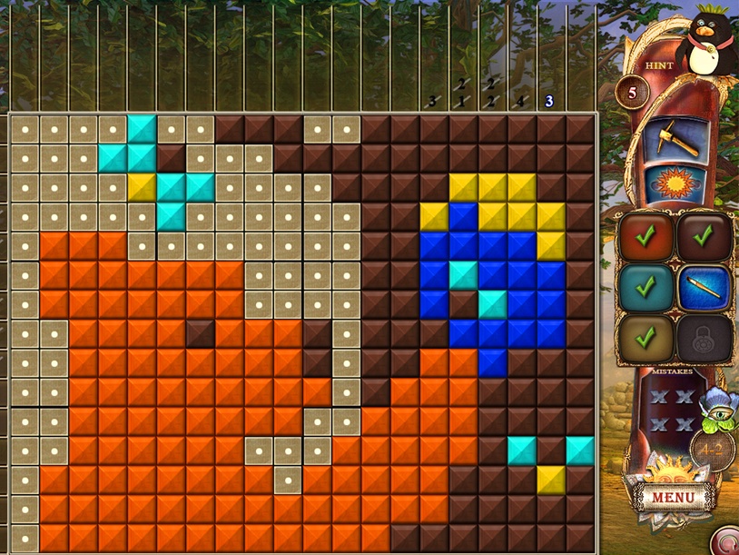 Fantasy Mosaics 19: Edge of the World screenshot 1
