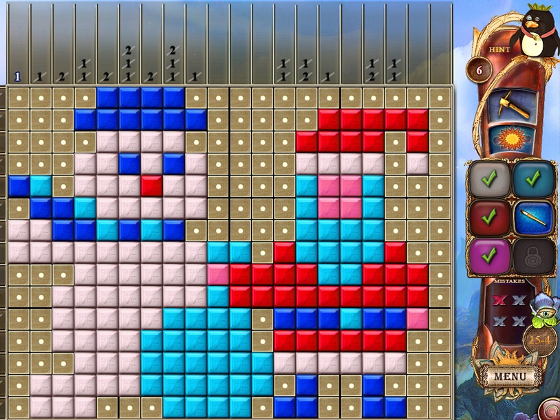 Fantasy Mosaics 19: Edge of the World screenshot 2