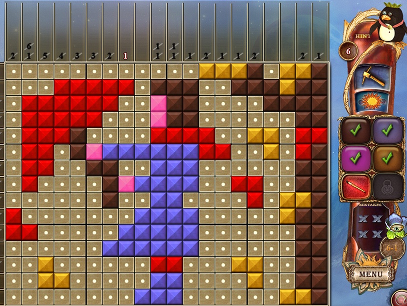 Fantasy Mosaics 19: Edge of the World screenshot 3