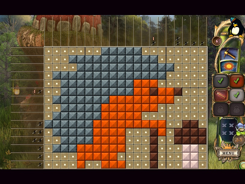 Fantasy Mosaics 23: Magic Forest screenshot 3