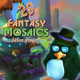 Fantasy Mosaics 29: Alien Planet