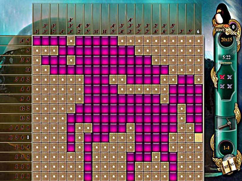 Fantasy Mosaics 3 - Distant Worlds screenshot 1