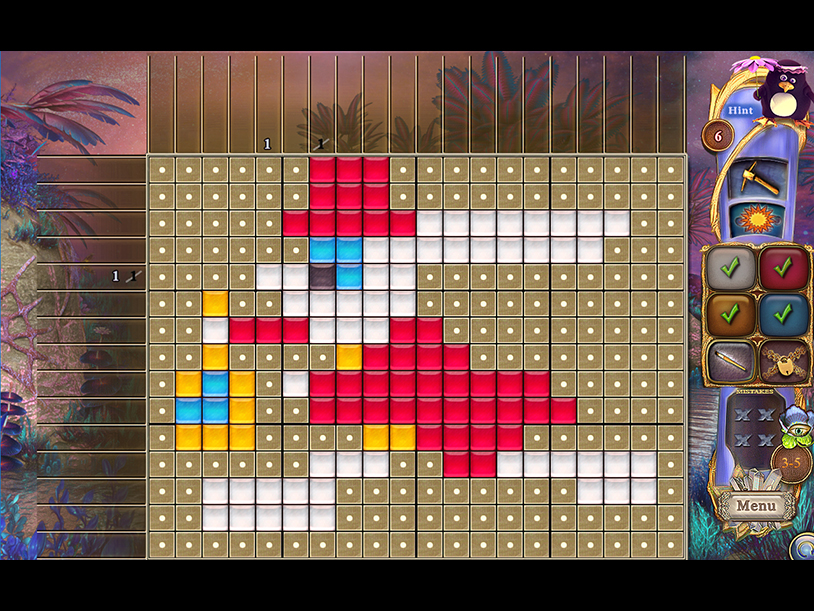 Fantasy Mosaics 30: Camping Trip screenshot 2