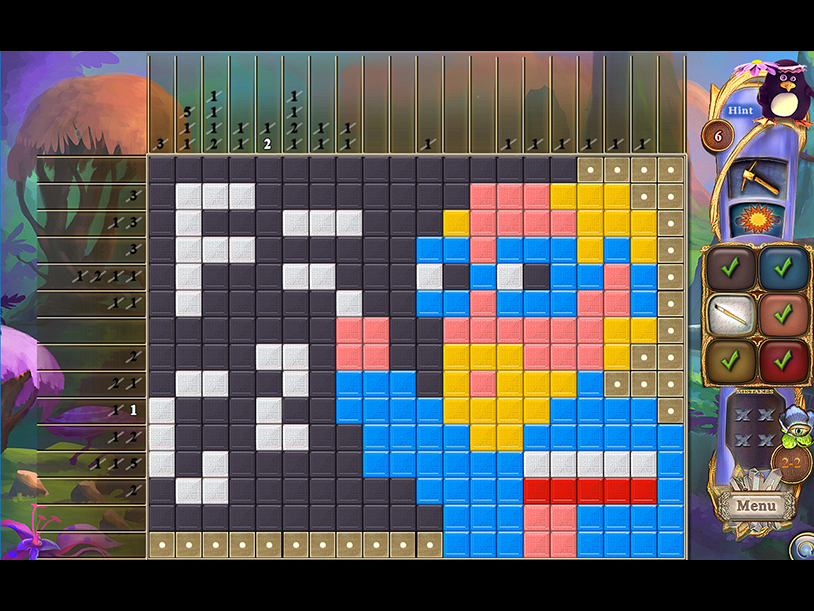 Fantasy Mosaics 30: Camping Trip screenshot 3