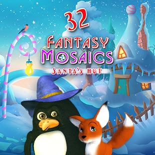 Fantasy Mosaics 32: Santa's Hut