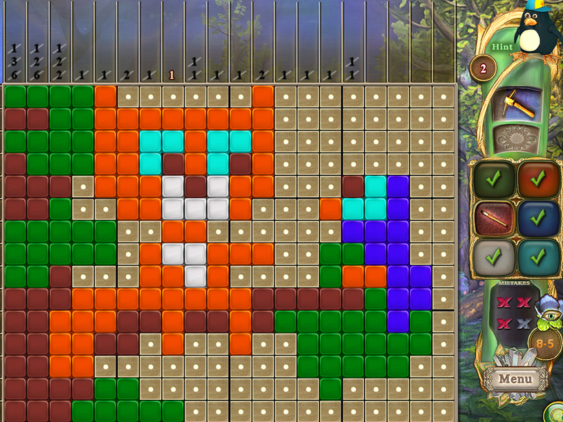 Fantasy Mosaics 33: Inventor's Workshop screenshot 2