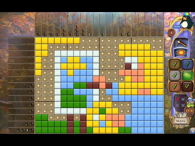 Fantasy Mosaics 35: Day at the Museum screenshot 3