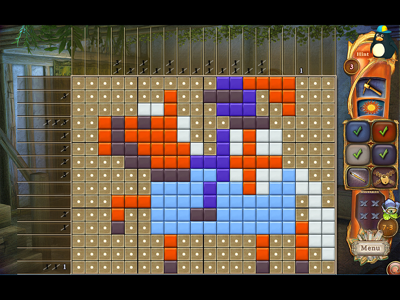 Fantasy Mosaics 36: Medieval Quest screenshot 1