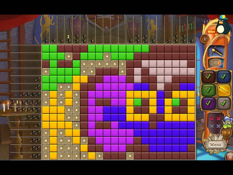 Fantasy Mosaics 36: Medieval Quest screenshot 2