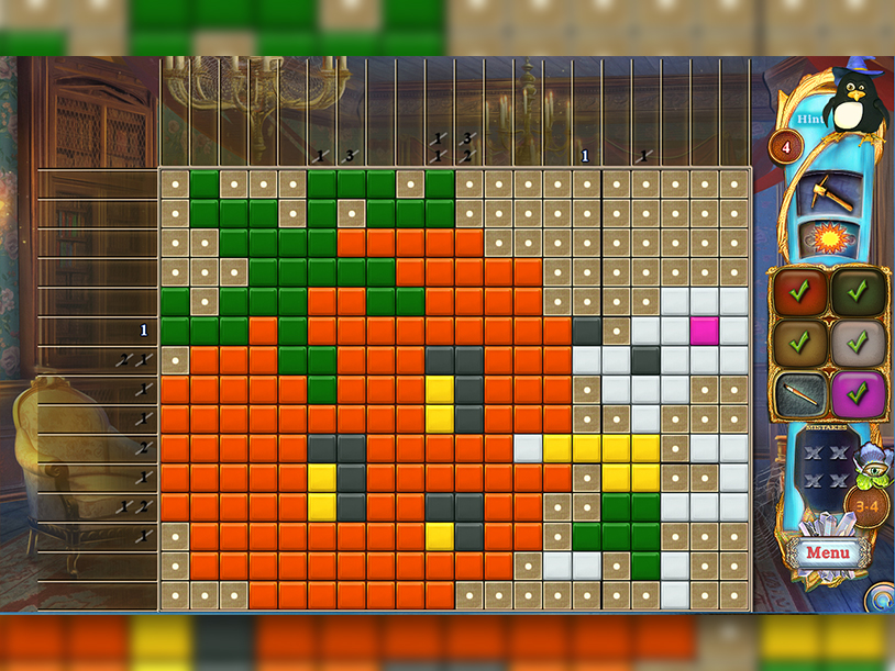 Fantasy Mosaics 37: Spooky Night screenshot 1