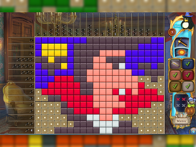Fantasy Mosaics 37: Spooky Night screenshot 2