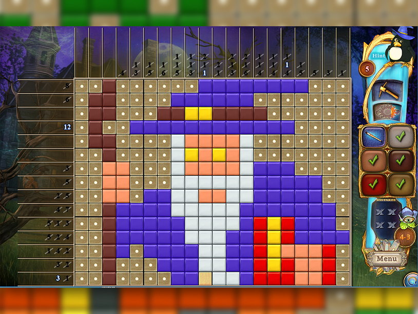 Fantasy Mosaics 37: Spooky Night screenshot 3