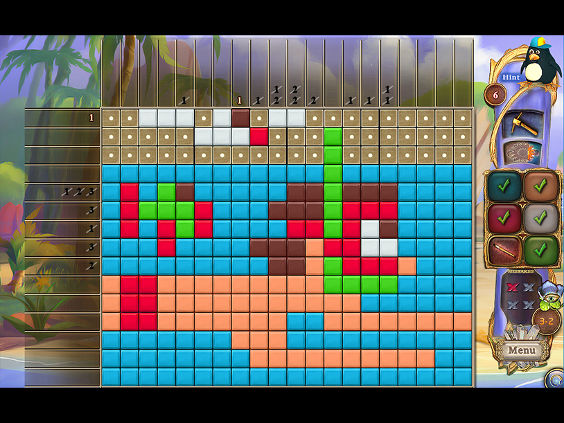 Fantasy Mosaics 38: Underwater Adventure screenshot 1