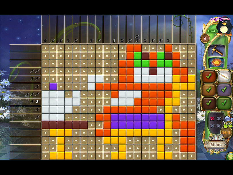 Fantasy Mosaics 39: Behind the Mirror screenshot 1