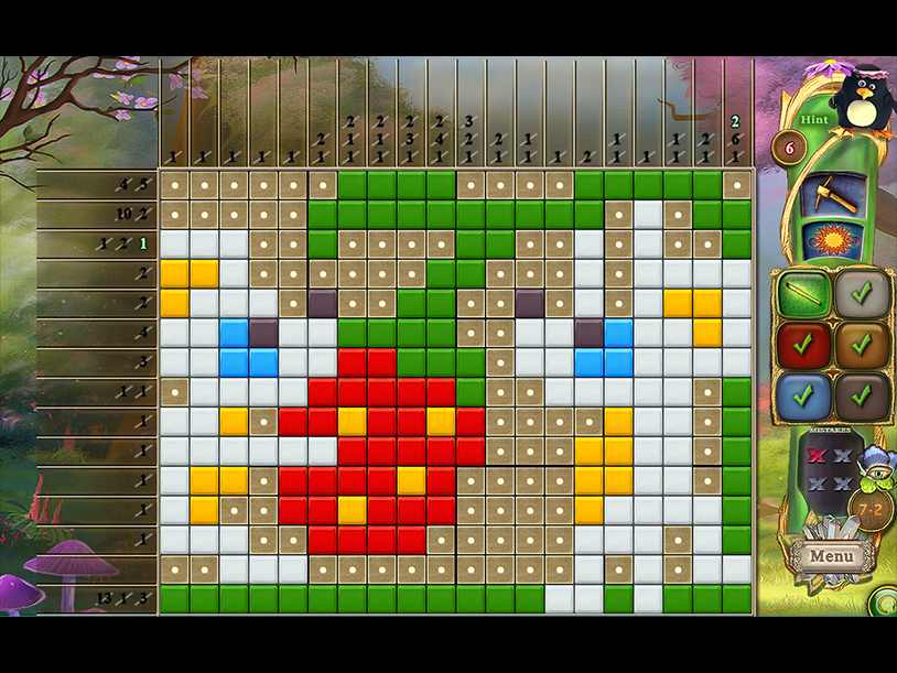 Fantasy Mosaics 39: Behind the Mirror screenshot 3