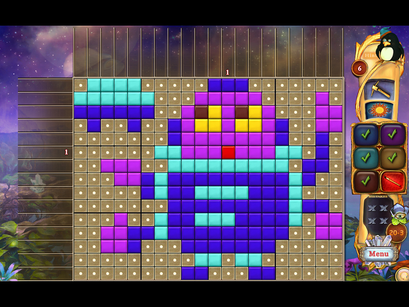 Fantasy Mosaics 40: Alien Abduction screenshot 1