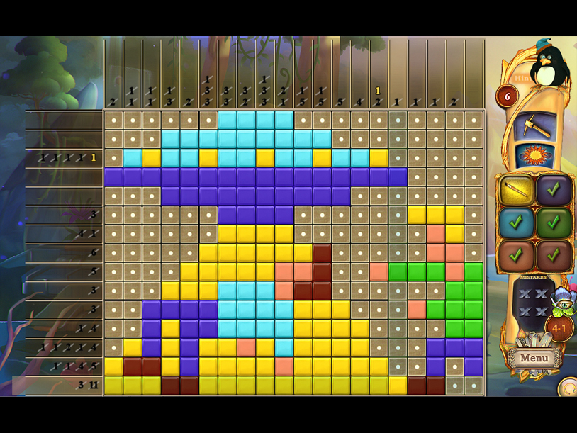 Fantasy Mosaics 40: Alien Abduction screenshot 3
