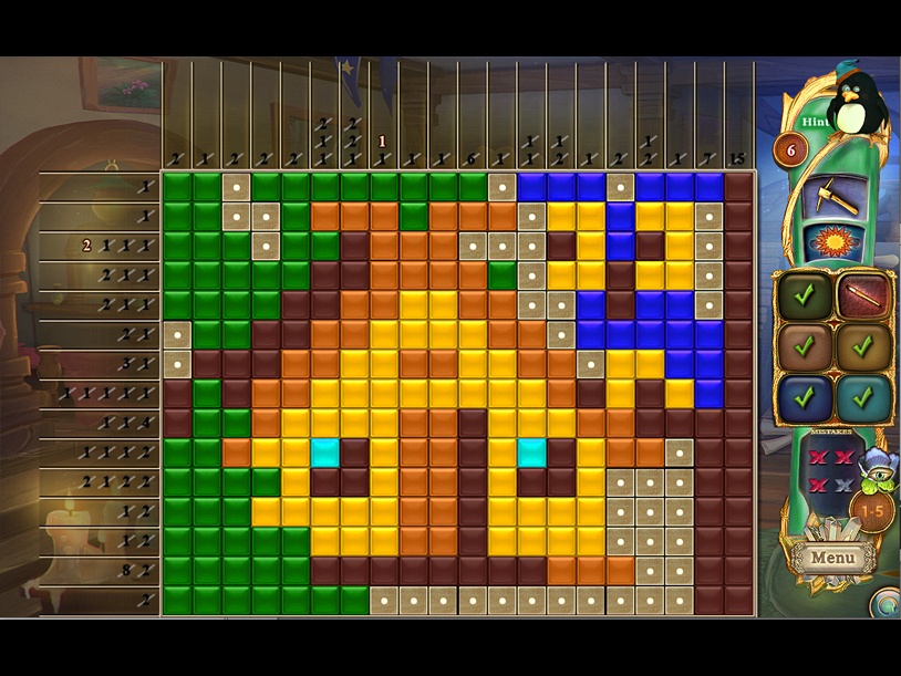 Fantasy Mosaics 41: Wizard's Realm screenshot 1