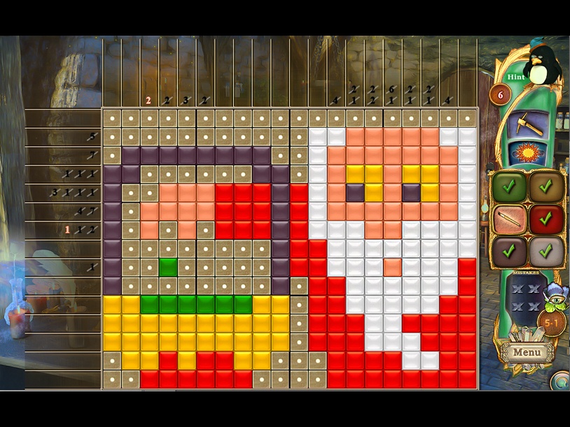Fantasy Mosaics 41: Wizard's Realm screenshot 2