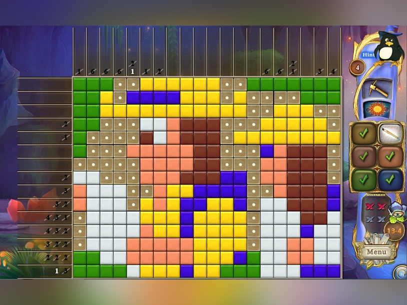 Fantasy Mosaics 51: Jungle Adventure screenshot 2