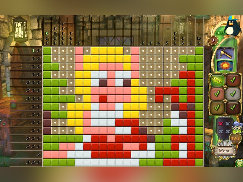 Fantasy Mosaics 52: Enchanted Woods screenshot 3