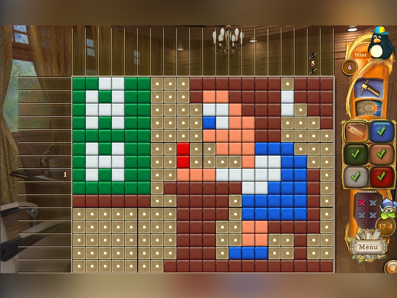 Fantasy Mosaics 54 - Back to School screenshot 2