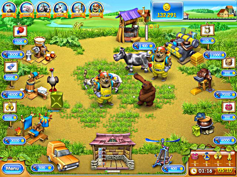 Farm Frenzy 3: Russian Roulette screenshot 1
