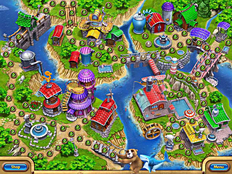 Farm Frenzy: Gone Fishing! screenshot 1